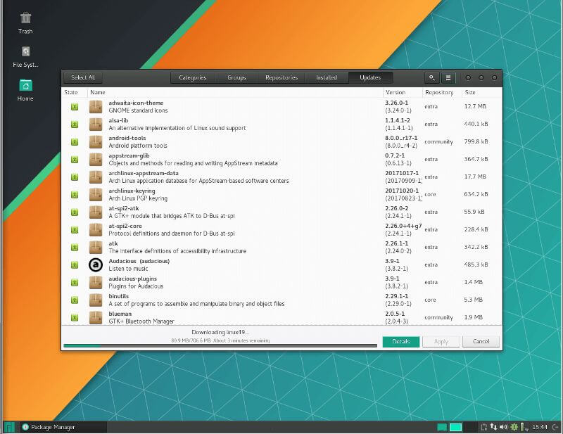 Manjaro-updates