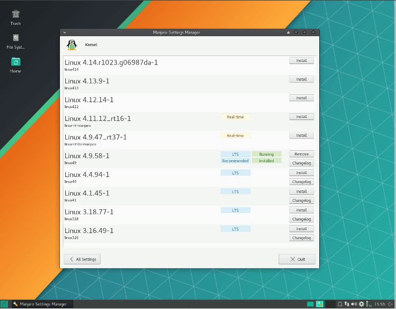 manjaro-kernel