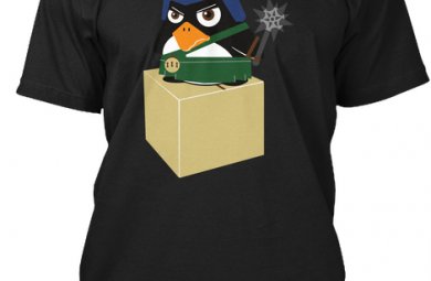 Linux Shirt Penguin Remix